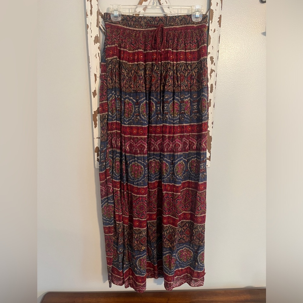 Abercrombie & Fitch Boho Maxi Skirt Size Large
